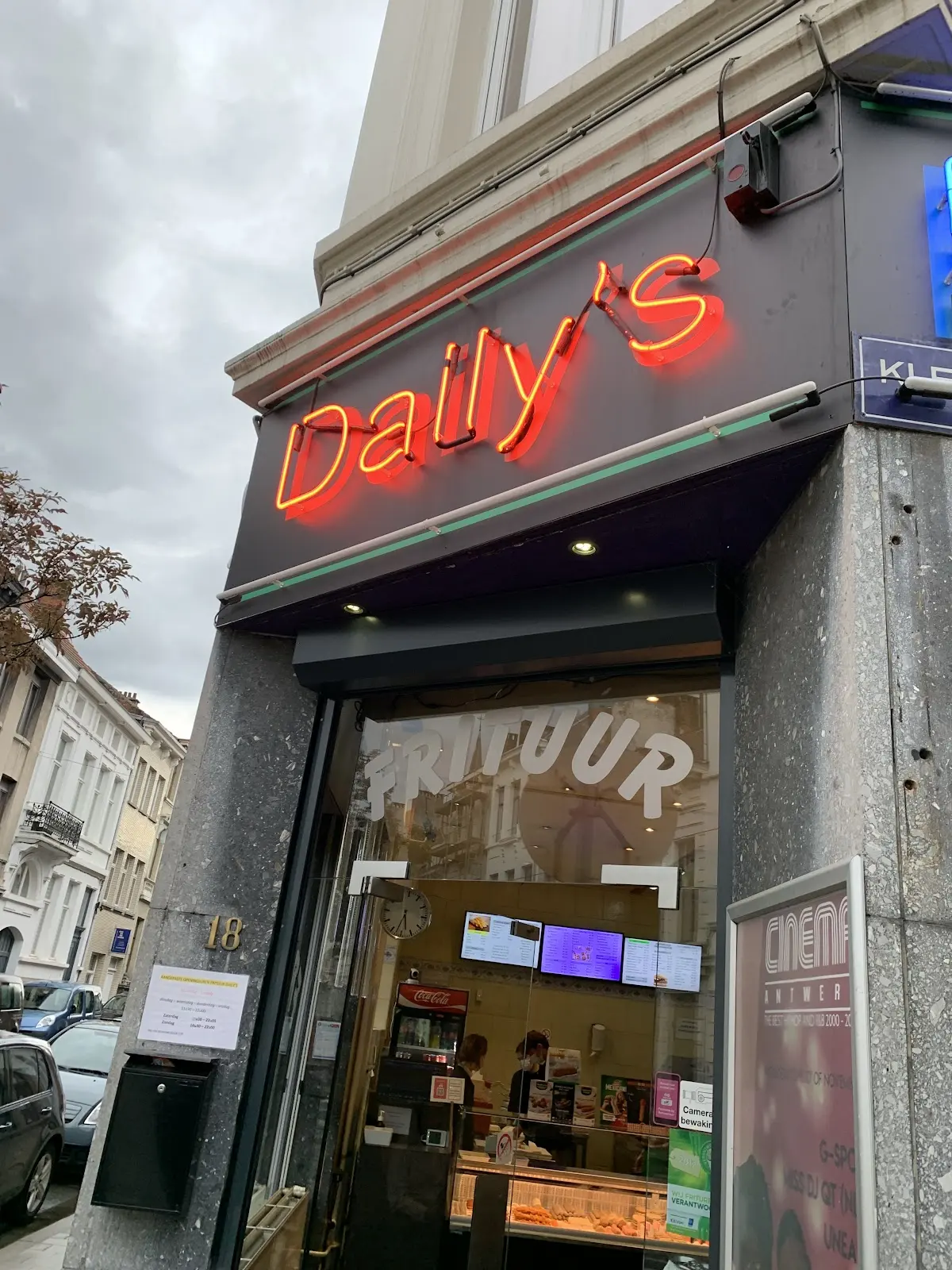 Frituur daily's, Anvers