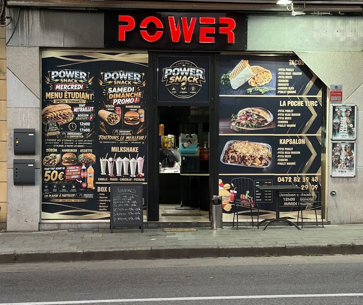 Power snack, Charleroi